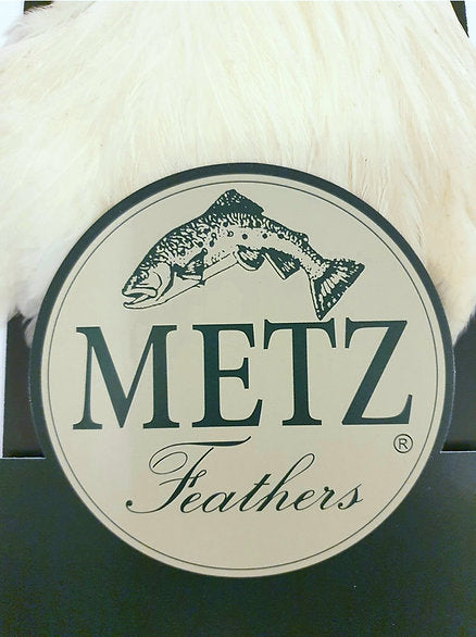 Metz Hen Cape | Grade 1 Genetic Hen Hackle - Cream