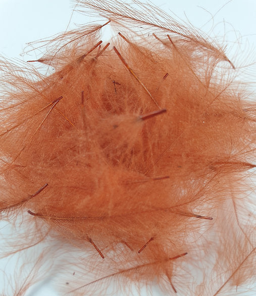 Nature's Spirit Fly Tying Duck CDC | 1g bag | Rusty Spinner