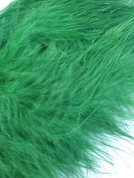 Nature's Spirit Fly Tying Prime Marabou Feathers (long) -Frog Green