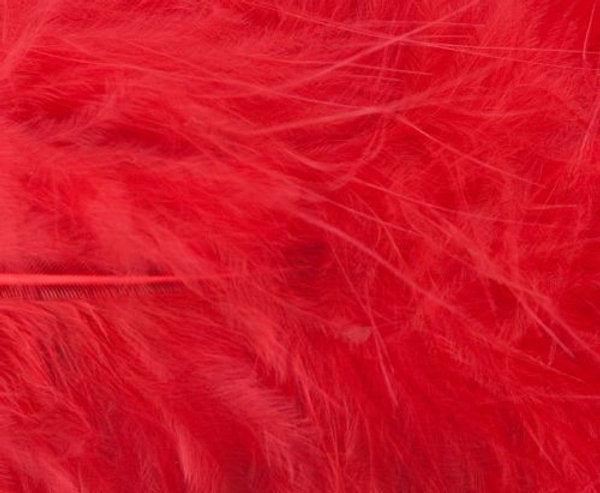 Nature's Spirit Fly Tying Prime Marabou Feathers (long) - Red