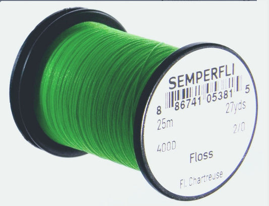 Semperfli Fly Tying Floss | Fluorescent Chartreuse