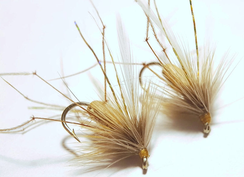 2 x foam backed Daddy trout flies | size 8 Maruto hooks