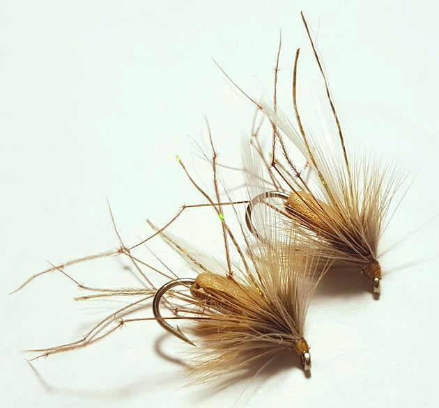 2 x foam backed Daddy trout flies | size 8 Maruto hooks