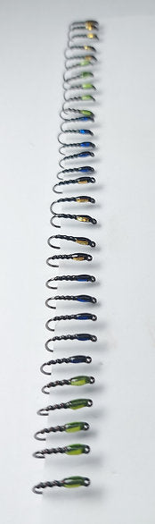 30 x mixed buzzer variants - trout flies