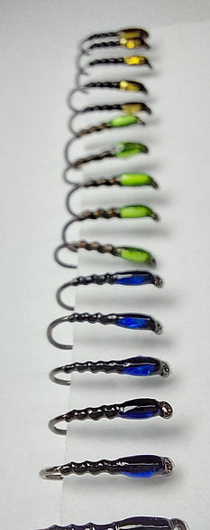 30 x mixed buzzer variants - trout flies