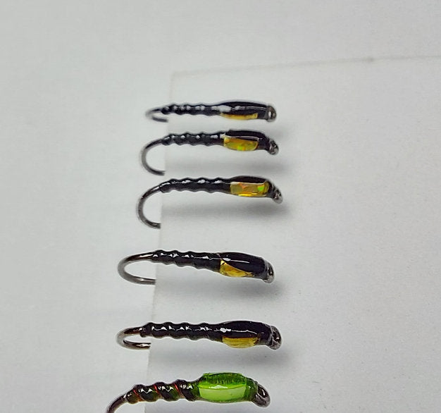 30 x mixed buzzer variants - trout flies