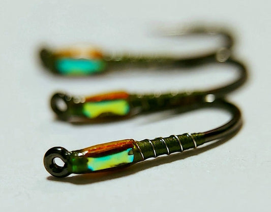 3x Olive Flashback Buzzers - Trout Flies