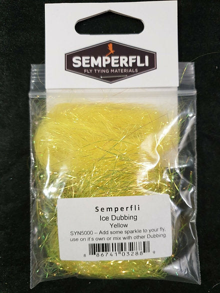 Fly Tying Semperfli Ice Dubbing - Yellow