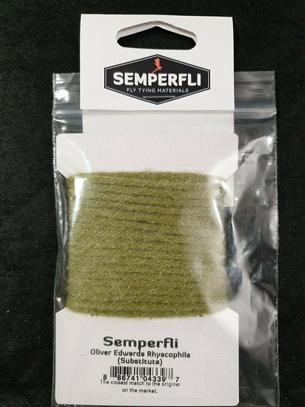 Fly Tying Materials (UK) | Semperfli Oliver Edwards Rhyacophila Wool Substitute