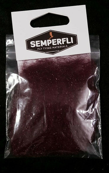 Fly Tying Semperfli Sparkle Dubbing - Claret