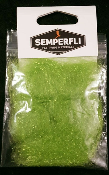 Fly Tying Semperfli Sparkle Dubbing - Green Olive