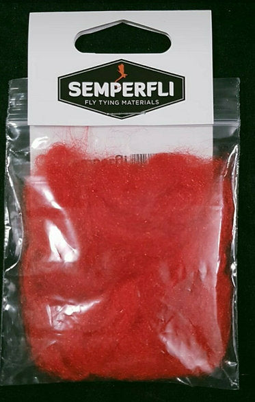 Fly Tying Semperfli Sparkle Dubbing - Red