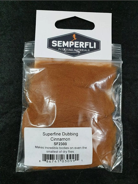 Fly Tying Semperfli Superfine Dubbing - Cinnamon