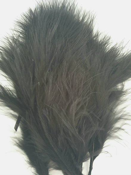 Fly tying Turrall Marabou (turkey) plumes - black