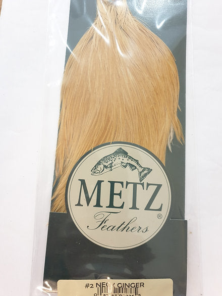 Metz Fly Tying Cock Cape | Grade 2 | Ginger