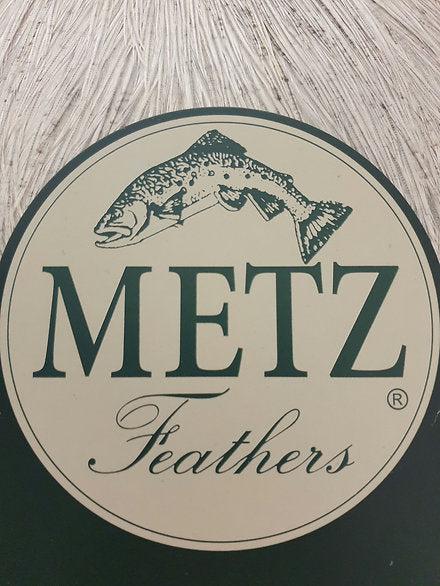 Metz Fly Tying Cock Cape | Grade 3 | Light Blue Dun