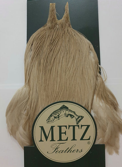 Metz Fly Tying Cock Cape | Grade 3 | Medium Dun