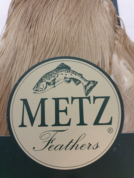 Metz Fly Tying Cock Cape | Grade 3 | Medium Dun