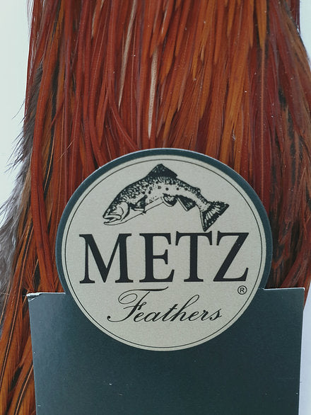 Metz Fly Tying Half Cock Cape - Brown