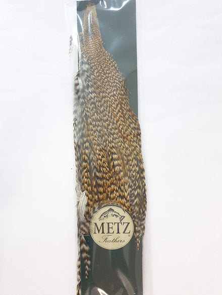 Metz Fly Tying Half Cock Cape - Cree