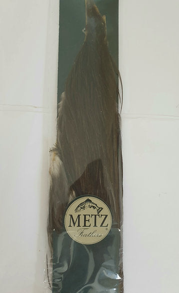 Metz Fly Tying Half Cock Cape - Dark Dun