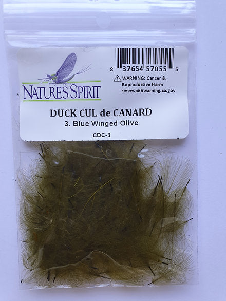 Nature's Spirit Fly Tying Duck CDC - Blue Winged Olive