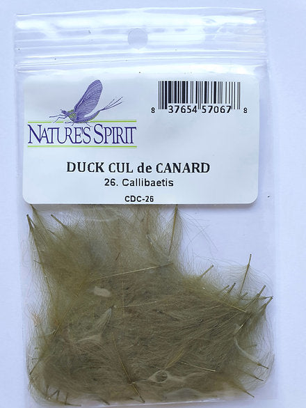 Nature's Spirit Fly Tying Duck CDC - Callibaetis