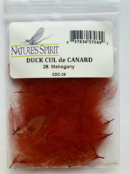 Nature's Spirit Fly Tying Duck CDC - Mahogany