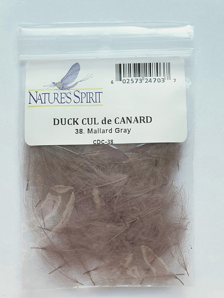 Nature's Spirit Fly Tying Duck CDC - Mallard Grey