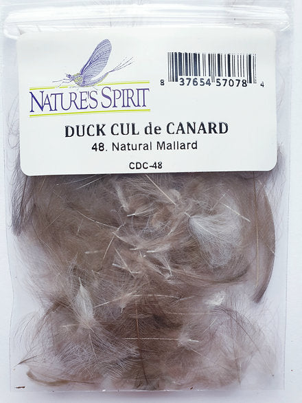 Nature's Spirit Fly Tying Duck CDC - Natural Mallard