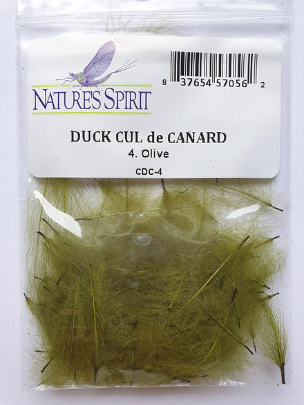 Nature's Spirit Fly Tying Duck CDC - Olive