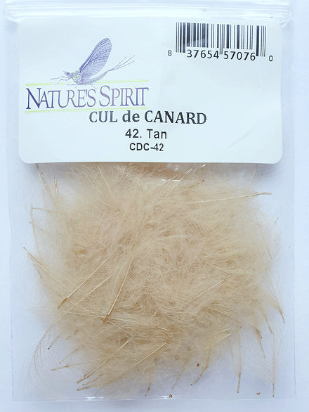 Nature's Spirit Fly Tying Duck CDC - Tan