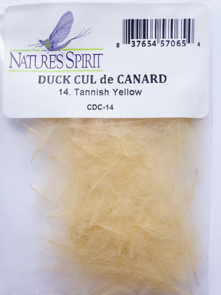 Nature's Spirit Fly Tying Duck CDC - Tannish Yellow