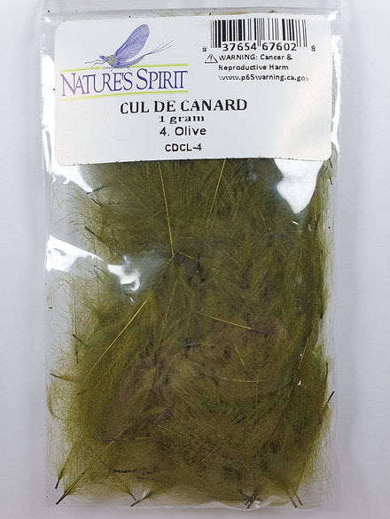 Nature's Spirit Fly Tying Duck CDC | 1g bag |  Olive