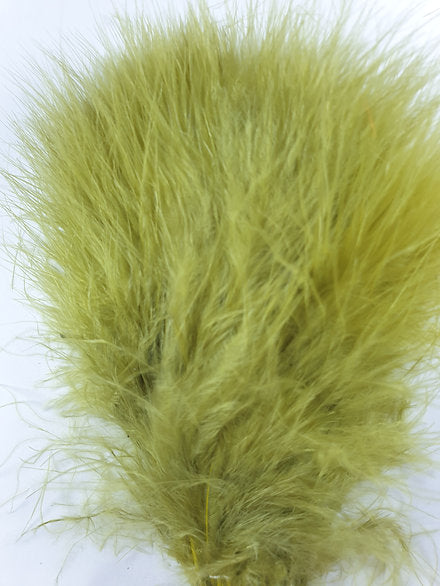 Nature's Spirit Fly Tying | Fish Hunter Spey Marabou | Medium Olive UV