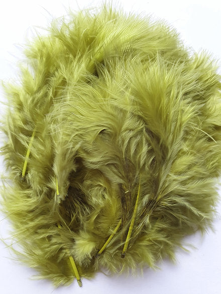 Nature's Spirit Fly Tying Marabou | Premium Bugger Bou - Olive