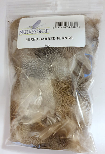 Nature's Spirit Fly Tying Mixed Flanks - Large