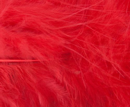 Nature's Spirit Fly Tying Prime Marabou Feathers (long) - Red