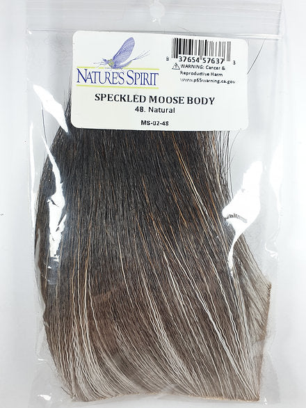 Nature's Spirit Fly Tying | Speckled Moose Body | Natural