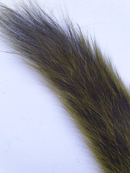 Nature's Spirit Fly Tying Squirrel Tail - Olive