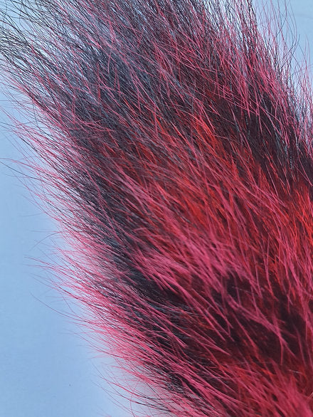 Nature's Spirit Fly Tying Squirrel Tail - Red