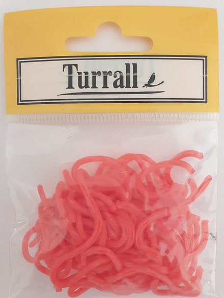 Turrall Fly Tying | Squirmy Worm Body - Bloodworm Red