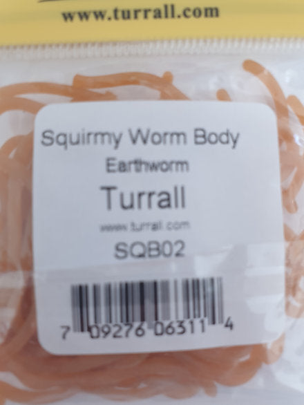 Turrall Fly Tying | Squirmy Worm Body - Earthworm Brown