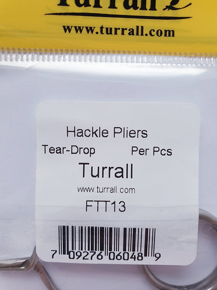 Turrall Fly Tying | Tear Drop Hackle Pliers