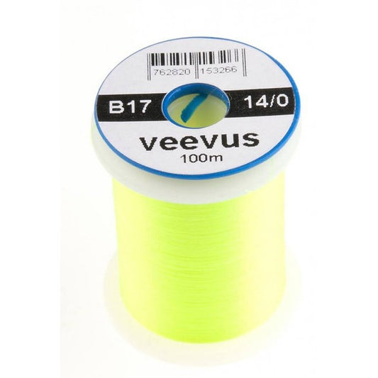 Veevus Fluoro Chartreuse (B17) 14/0 Fly Tying Thread