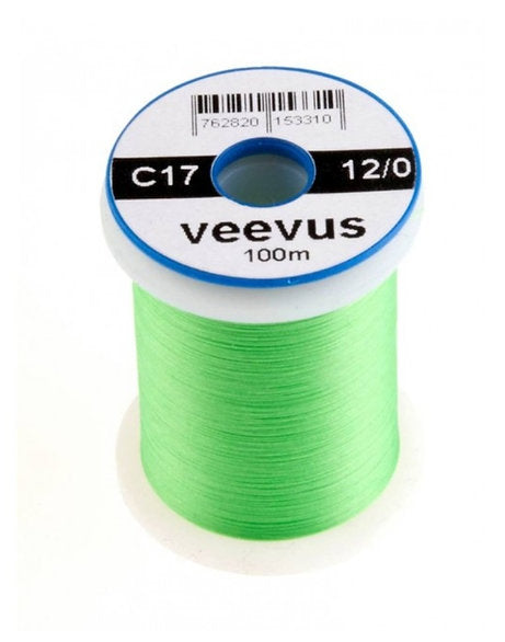 Veevus Fluoro Green (C17) 12/0 Fly Tying Thread