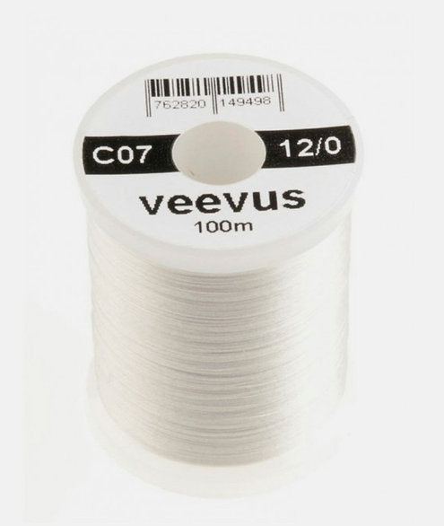 Veevus Light Grey (C07) 12/0 Fly Tying Thread