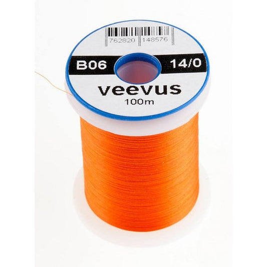 Veevus Orange (B06) 14/0 Fly Tying Thread