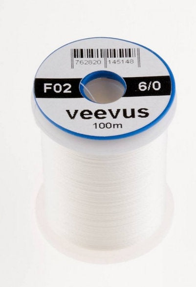 Veevus White (F02) 6/0 Fly Tying Thread